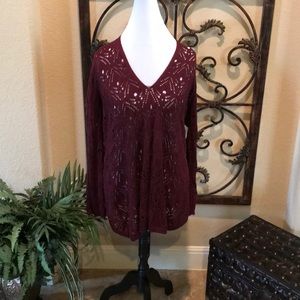 Grace and lace sweater dress